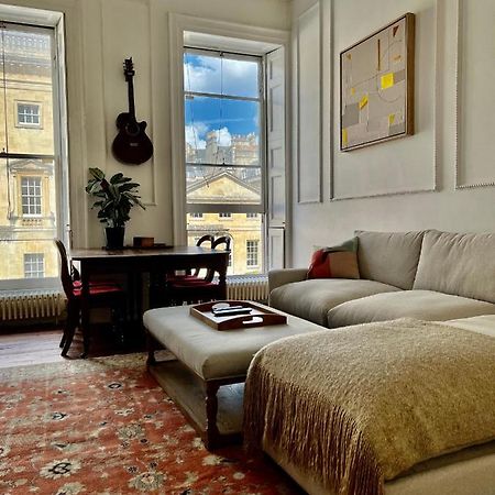 Stunning Georgian Central Bath Home Bagian luar foto