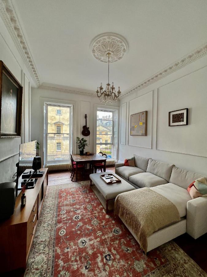 Stunning Georgian Central Bath Home Bagian luar foto