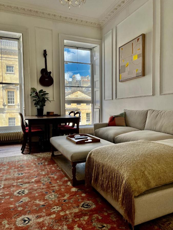 Stunning Georgian Central Bath Home Bagian luar foto